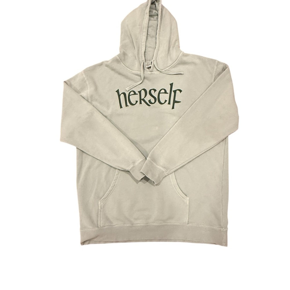 St. Patrick’s Day “Herself” Hooded Sweatshirt XL Independent Trading Company